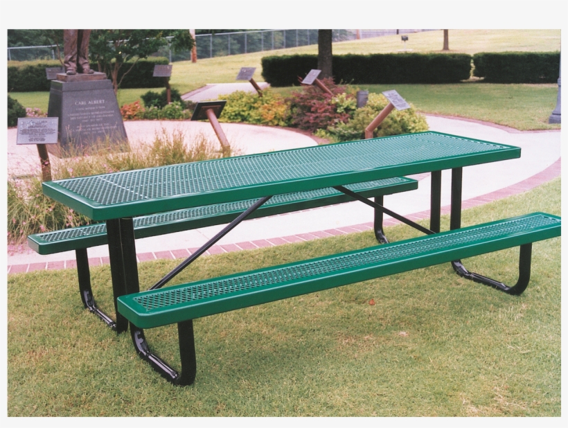 Regal Style Rectangular Portable Park Picnic Table - Webcoat Inc. T8rc Regal Style Tables, transparent png download
