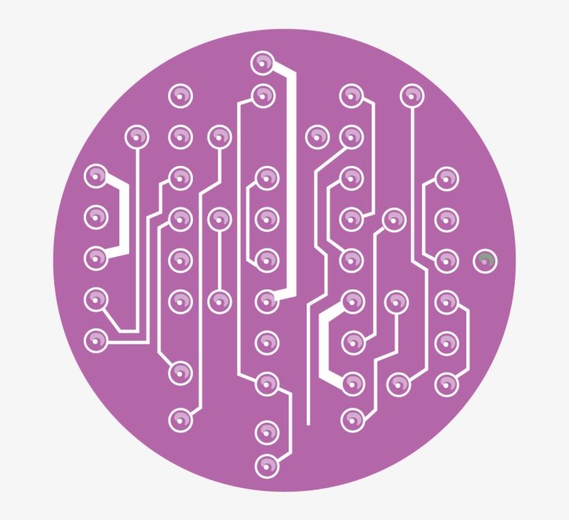 Circuit Board - Apollo Design 0080 Circuit Board Glass Pattern C1-0080, transparent png download