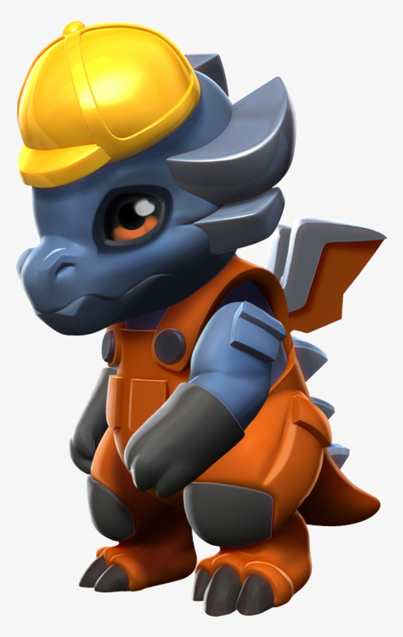Handyman Dragon Baby - Portable Network Graphics, transparent png download