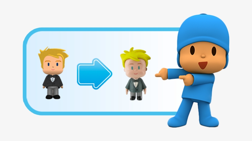 Create Your Custom Figure In 3d - Pocoyize 3d, transparent png download