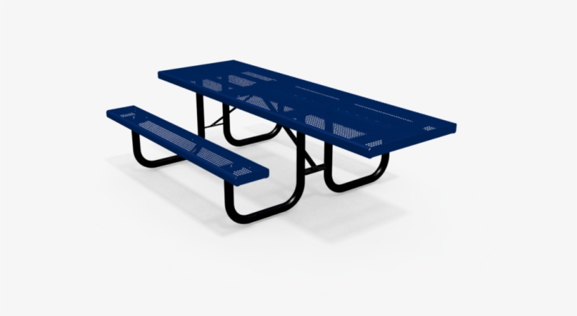 8′ Ada Picnic Table - Outdoor Bench, transparent png download