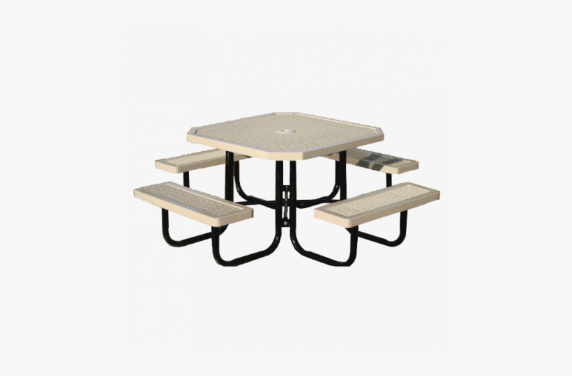 Thermo Plastic Coated Picnic Table - Picnic Table, transparent png download