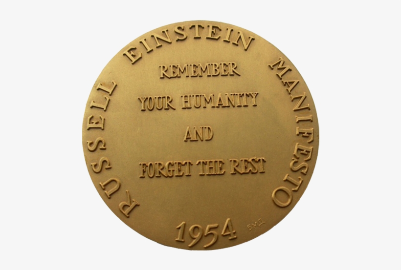 Award Resulting From The Bertrand Russell - Albert Einstein, transparent png download