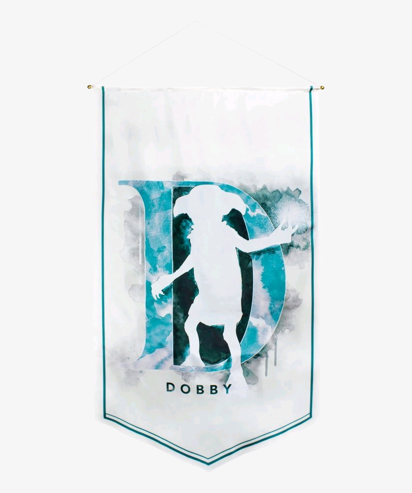 Dobby Watercolour Satin Banner - Watercolor Painting, transparent png download