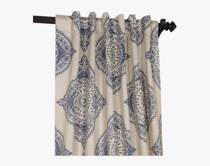 Alessandro Damask Blackout Thermal Single Curtain Panel, - Blackout, transparent png download