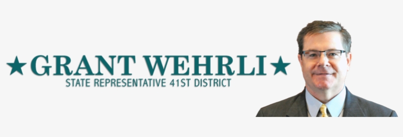 Illinois State Representative Grant Wehrli - Grant Wehrli, transparent png download