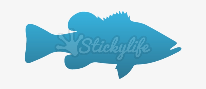 Largemouth Bass Temporary Tattoo, transparent png download