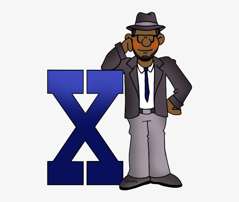 Malcolm X - Philip Martin Clipart British History, transparent png download
