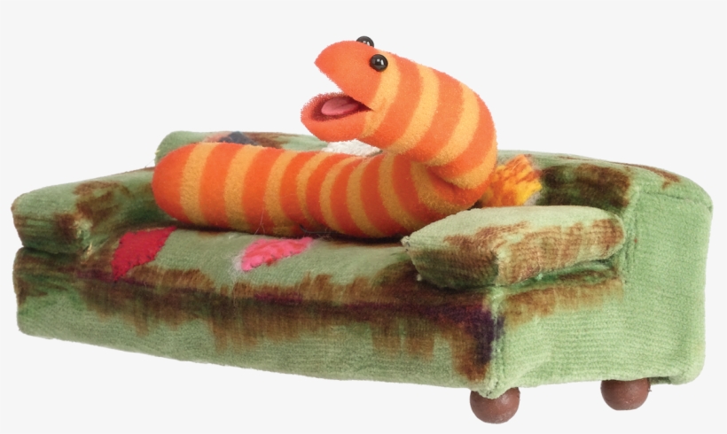 Slimey 1 - Inch Worm From Sesame Street PNG Image | Transparent PNG ...