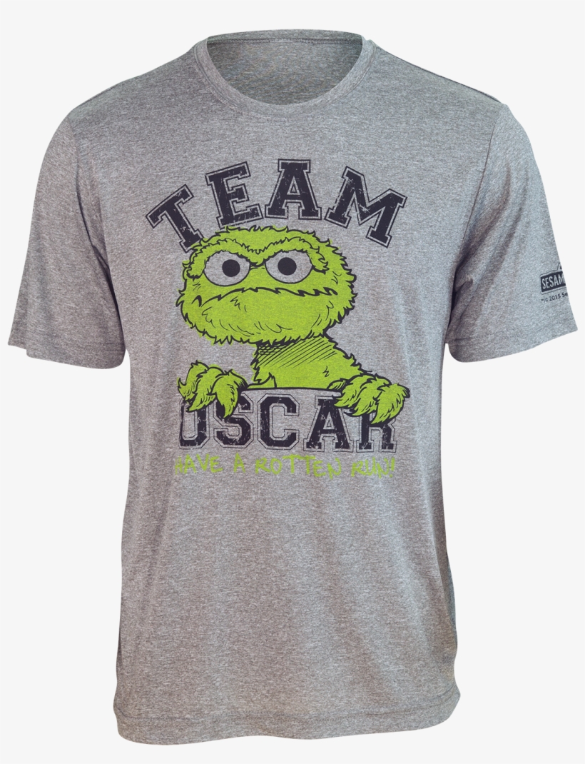 Team Oscar "have A Rotten Run - Oscar The Grouch Shirt, transparent png download