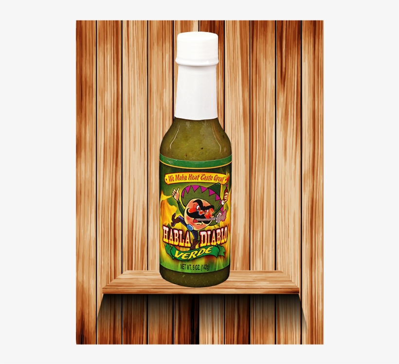 Verde Hot Sauce - Beer Bottle, transparent png download