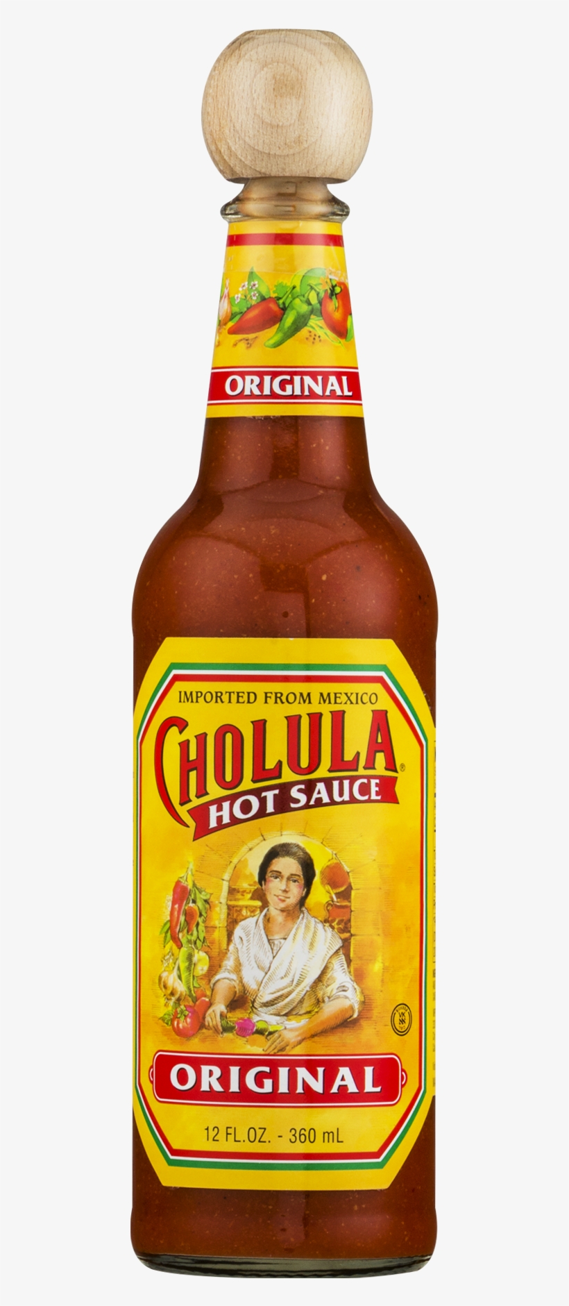 Cholula Original Hot Sauce 12 Oz (pack, transparent png download