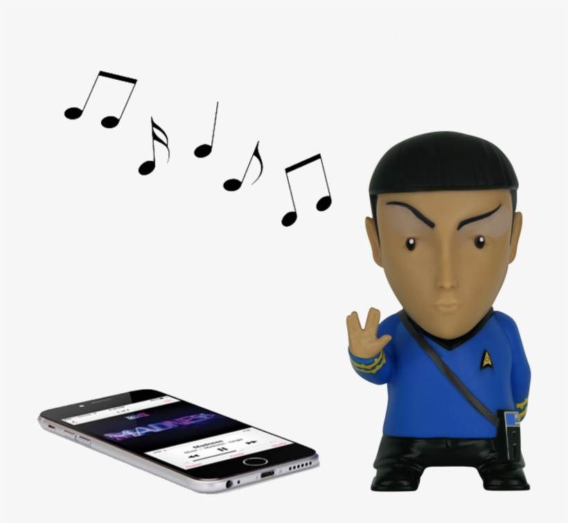 Mr Spock Bluetooth Speaker - Star Trek - Mr Spock Bluetooth Speaker, transparent png download