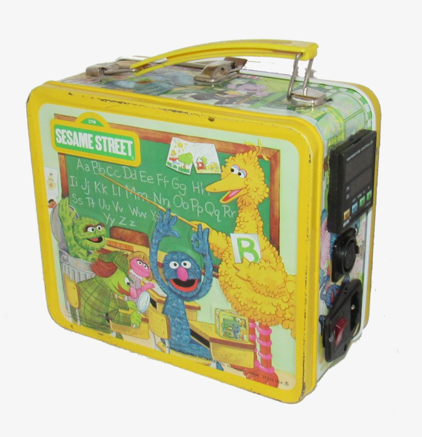 Sesame Street Lunch Box Enail - Lunchbox, transparent png download