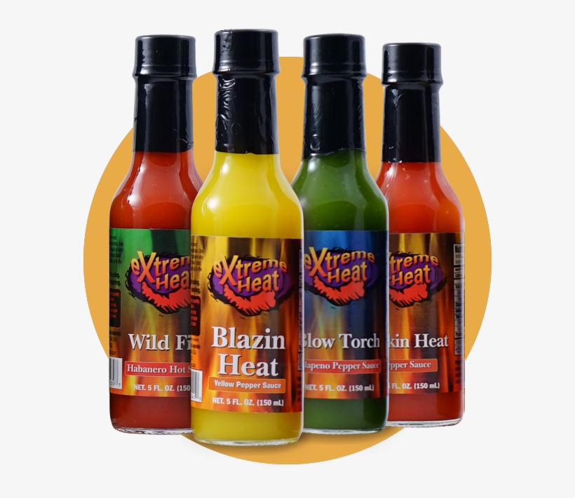 4 Pack Extreme Hot Sauce - Texas, transparent png download