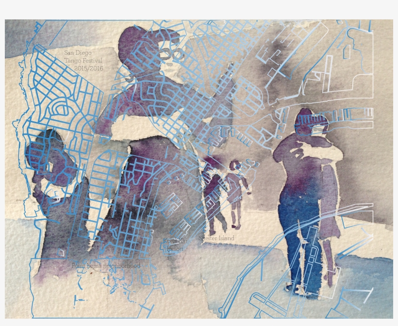 San Diego Tango Festival - Illustration, transparent png download