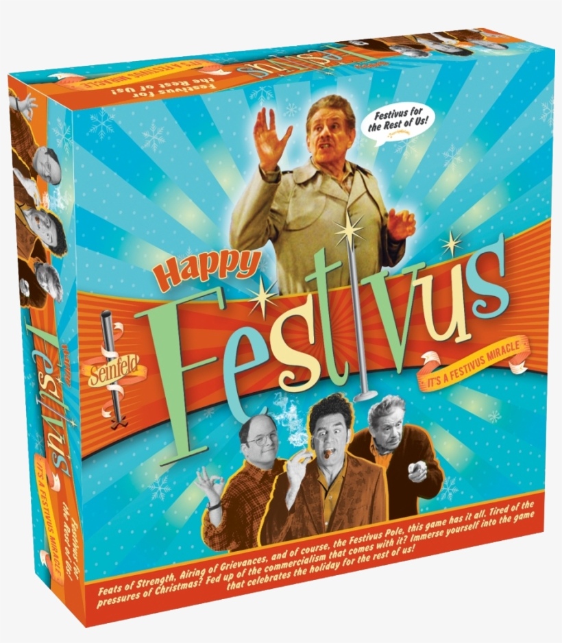 Many Christmases Ago, I Went To Buy A "happy Festivus" - Seinfeld Festivus Board Game, transparent png download
