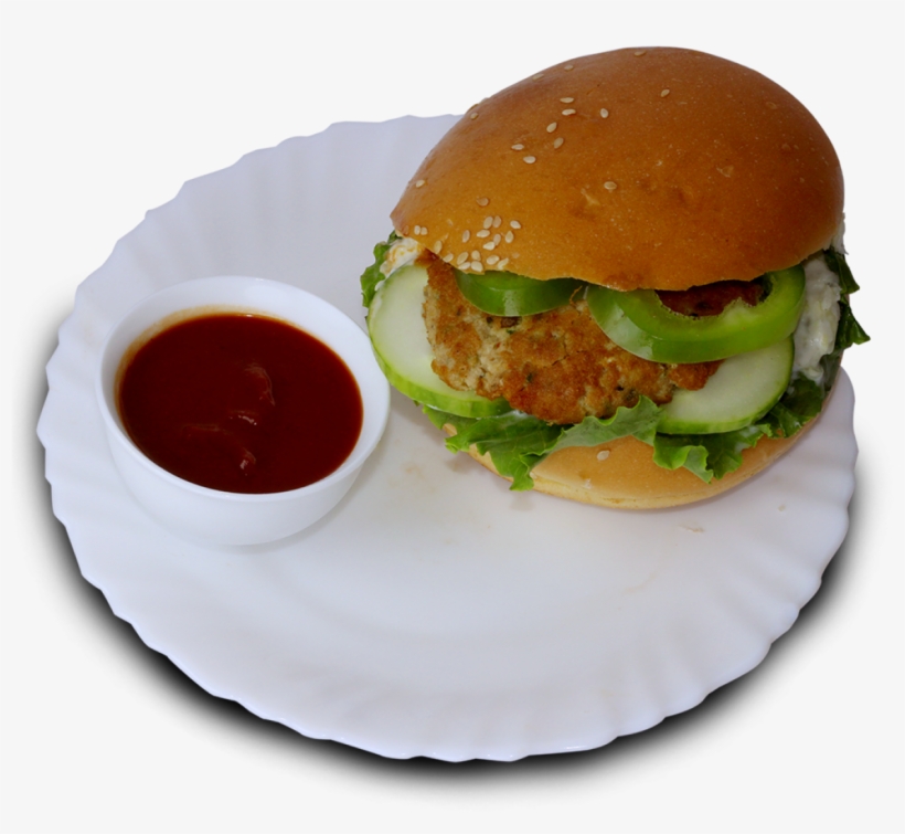 Shami Burger - Chicken Shami Burger In Pakistan, transparent png download