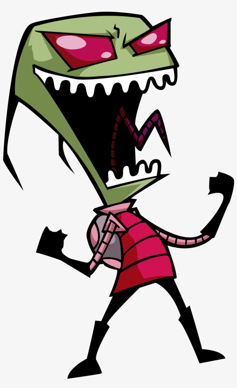 invader zim character drawings