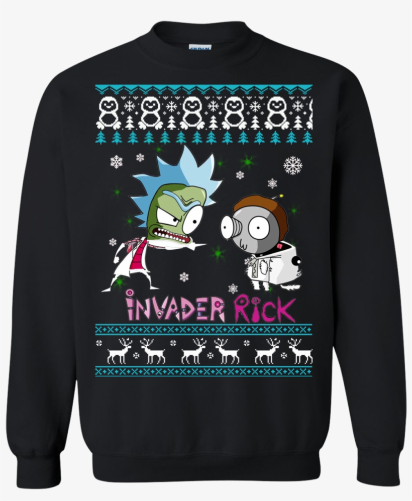 Rick And Morty - Let It Snow Christmas Sweater, transparent png download