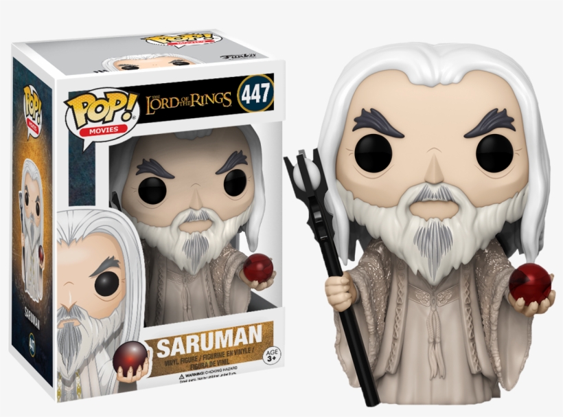 Lord Of The Rings - Funko Pop Saruman, transparent png download