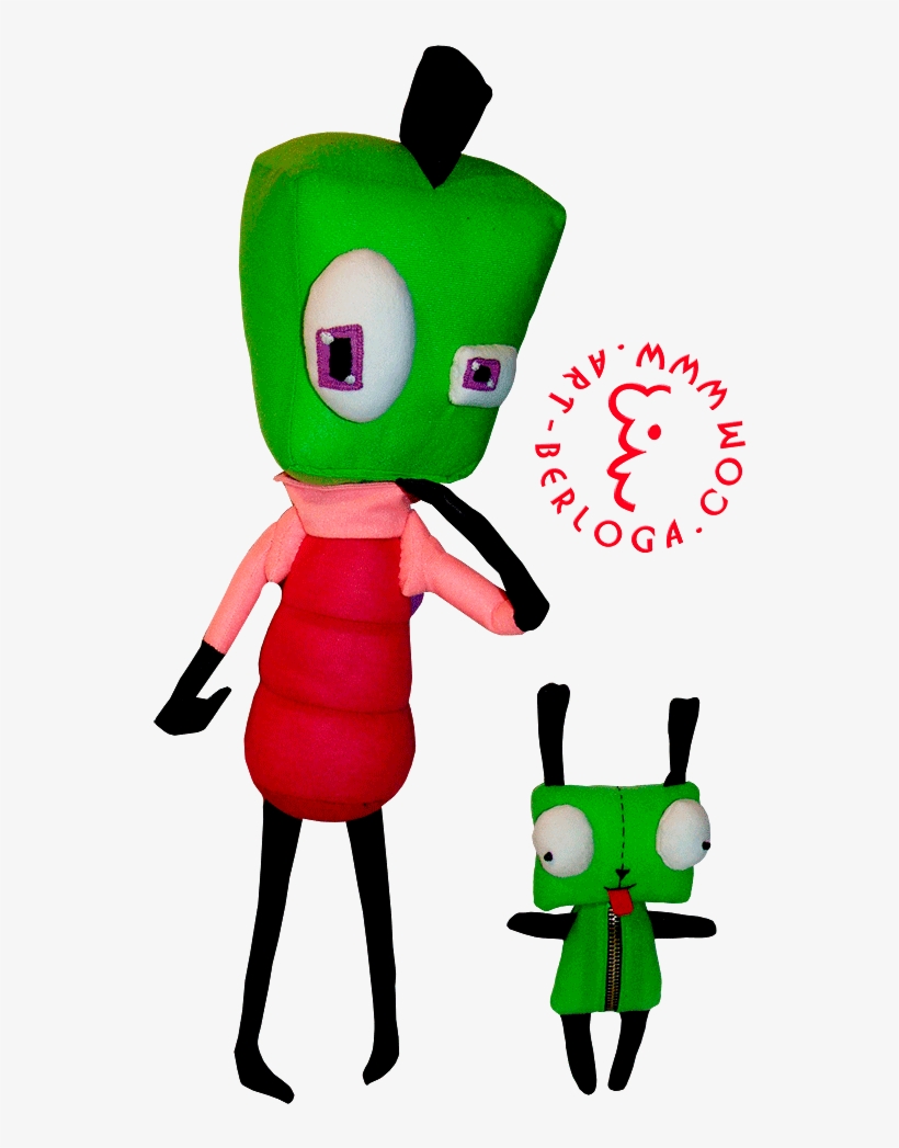 Individual Sewing Invader Zim - Invader Zim, transparent png download