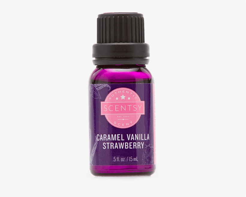 Caramel Vanilla Strawberry Natural Scentsy Oil - Essential Oil, transparent png download