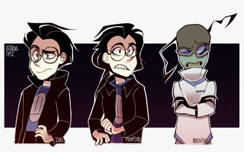 Eh Hi Guys, I'm Not Dead - Invader Zim Swap Au, transparent png download