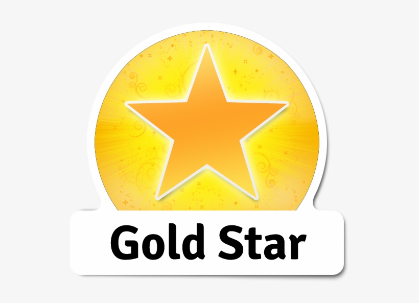 Gold Star - Gold, transparent png download