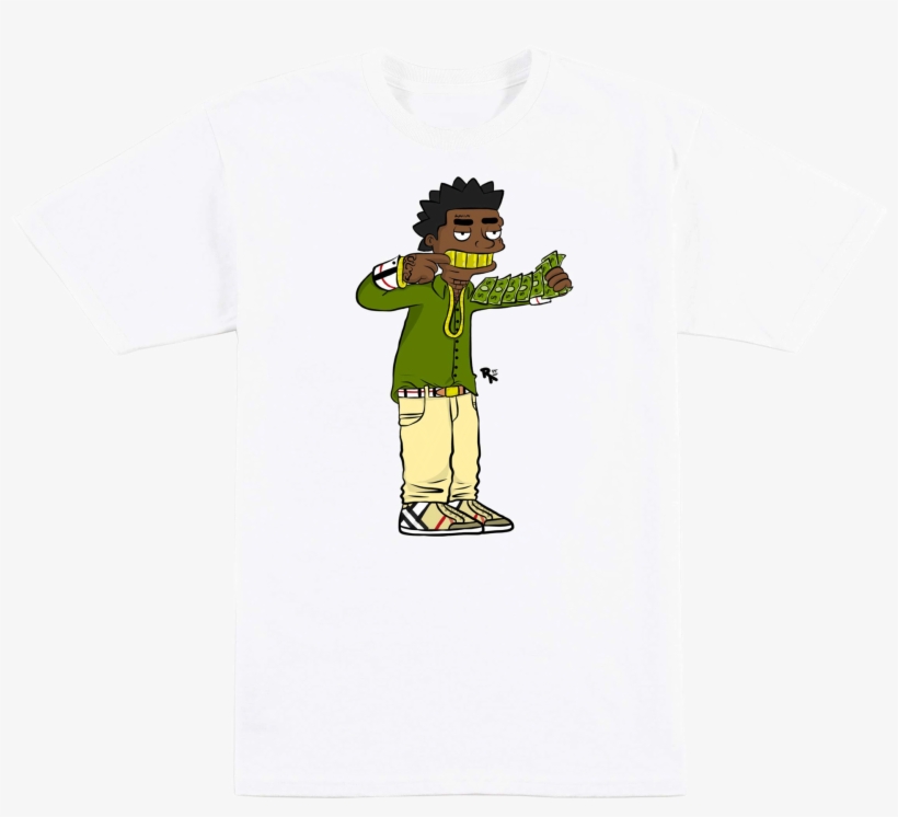 Kodak Black Dollaz & Grillz Tee - Free Kodak Tablet - Ipad Mini 1 (horizontal), transparent png download