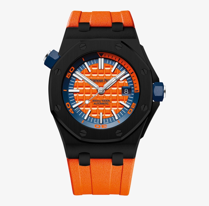 Audemars Piguet Diver 15710 Black Venom - Audemars Piguet Royal Oak Offshore Diver [new], transparent png download