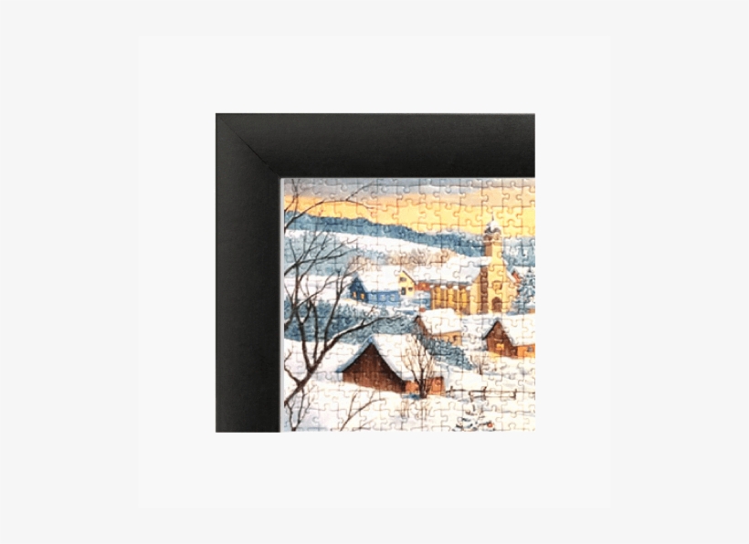 Black Frame - Puzzlers Jordan - White Christmas Jigsaw Puzzle By Ravensburger, transparent png download