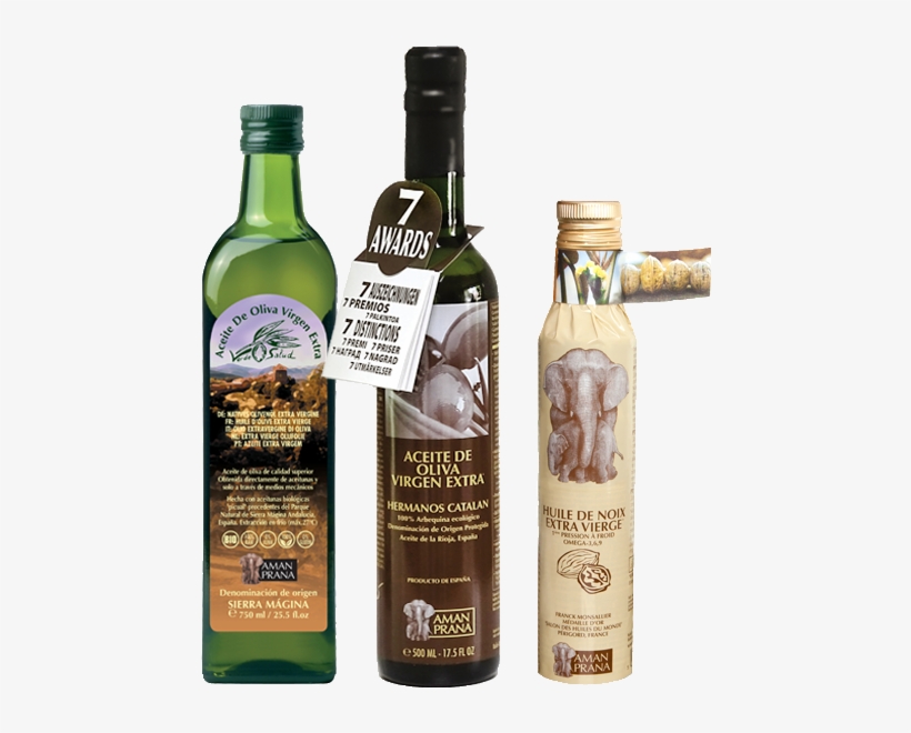 Download Amanprana Extra Virgin Olive Oil & Organic - Amanprana Olive Oil Verde Salud, Extra Virgin, transparent png download