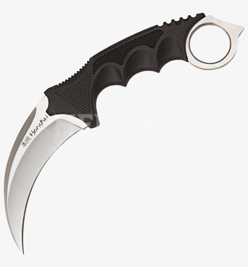 Silver Honshu Karambit With Harness - Honshu Karambit, transparent png download