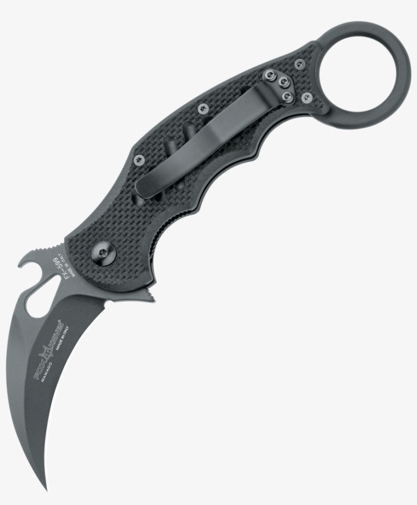 Fox Knives Folding Karambit Fx-599 - Μαχαιρια Πτυσσομενα, transparent png download