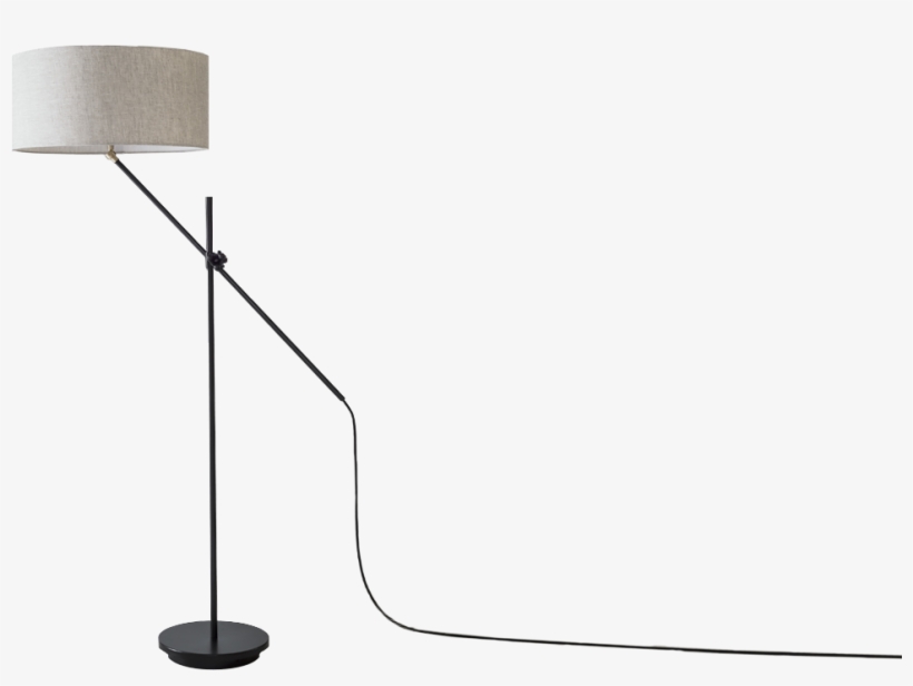 Shaded Floor Lamp, Lighting, Modern, Fritz Porter, - Lampshade, transparent png download