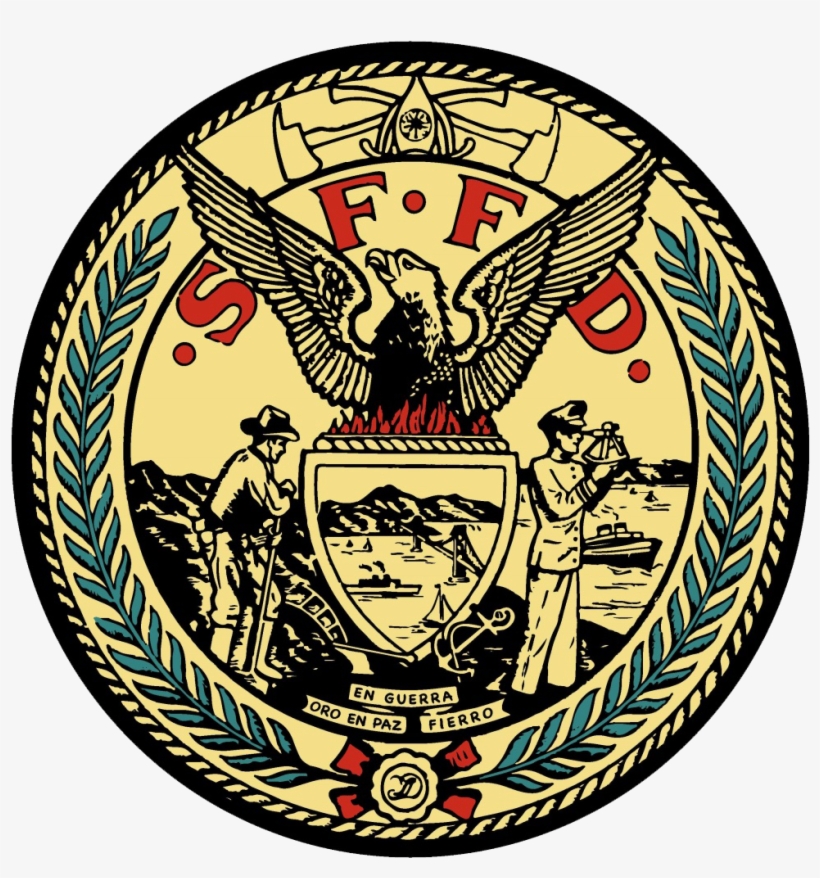 San Francisco Fire Department Logo, transparent png download