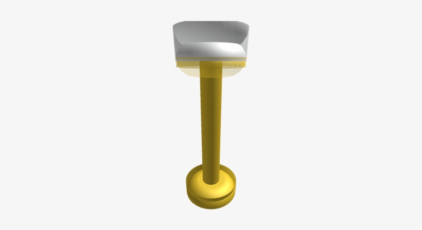 Brass Floor Lamp - Toilet, transparent png download