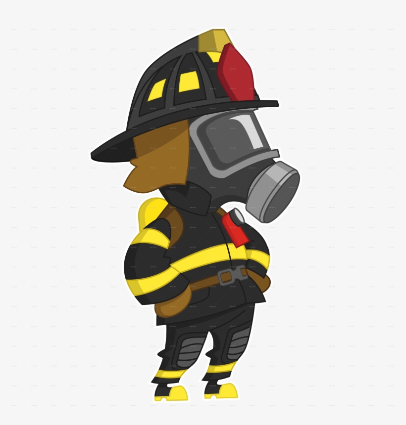 Firefighter Stands Firefighter Stands - Firefighter Animation, transparent png download