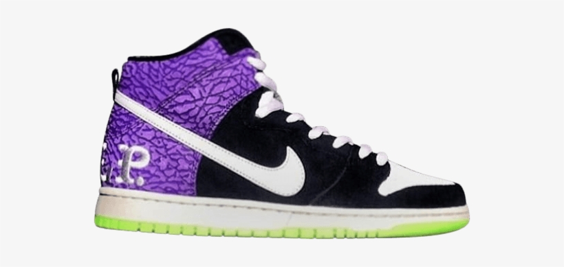 The Best Attitude Aab4e 1fafb Dunk High Prm Sb Send - Sneakers, transparent png download