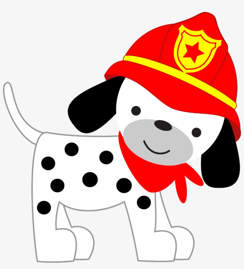 Bombeiros E Pol Cia Minus Clip Art - Dalmatian Fire Dog Clipart, transparent png download