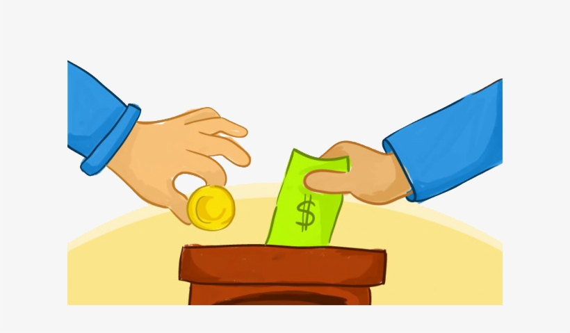 Donation Charity Png Image - Imagenes Animadas De Contribuciones, transparent png download
