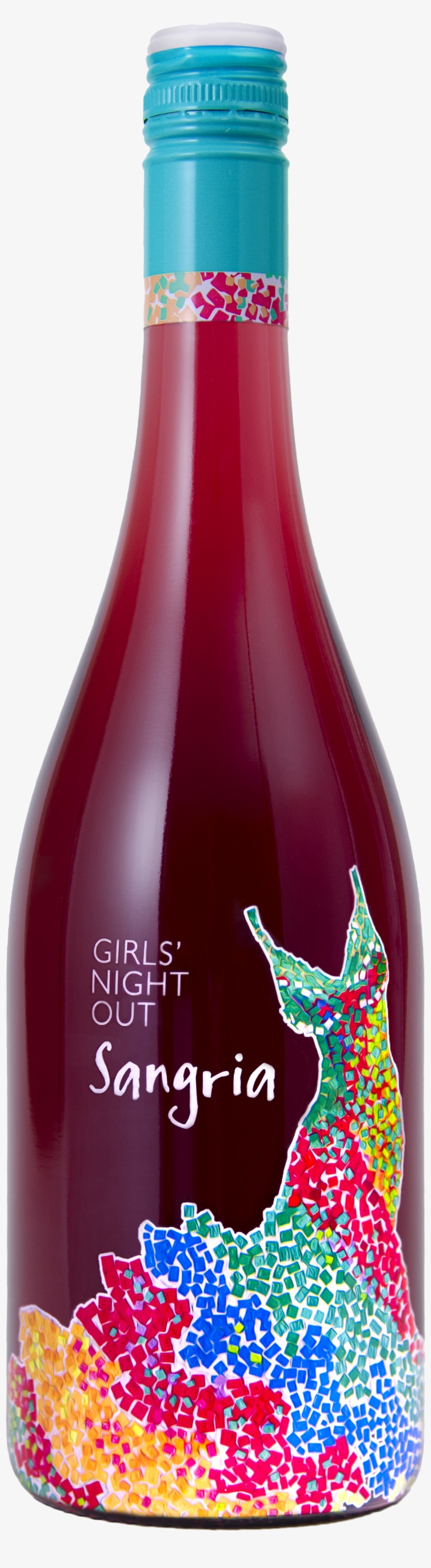 Fgnosangria-no Background - Girls Night Out Wine Sangria, transparent png download