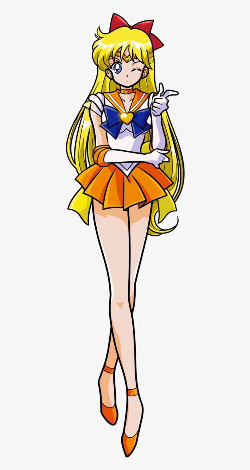 Venus Watercolor On Paper 18 X 24" - Sailor Moon Super Sailor Venus, transparent png download