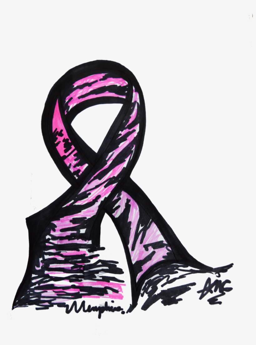 Breast Cancer Ribbon - Breast Cancer, transparent png download