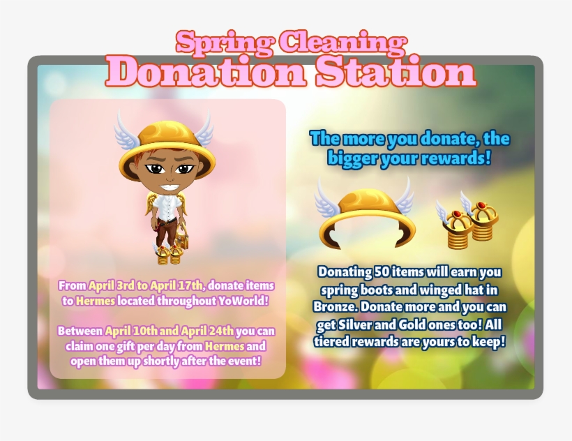 Spring Donations Station Cartoon PNG Image Transparent PNG Free
