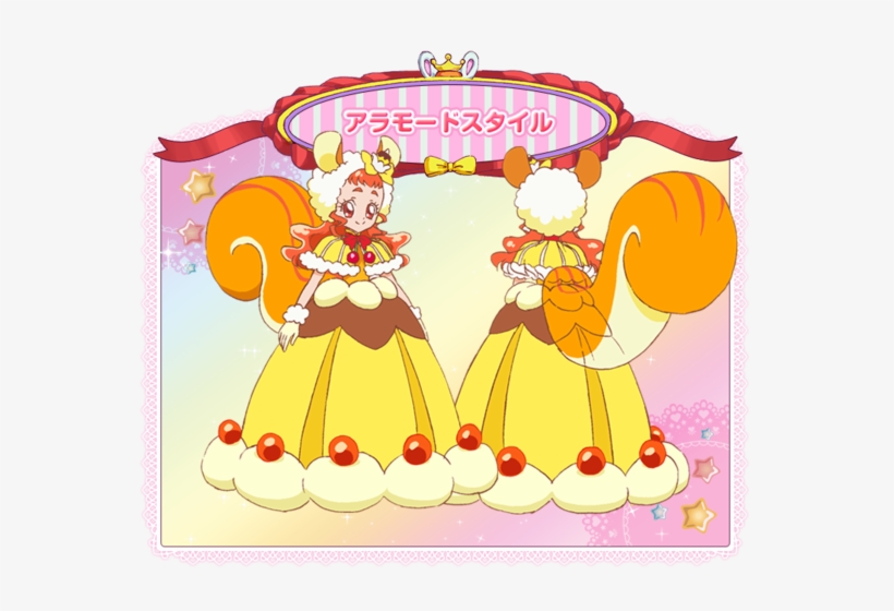 Sailor Moons - Kira Kira Precure Cure Custard, transparent png download