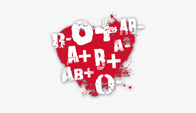 Donor Png Clipart - Blood Types Png, transparent png download