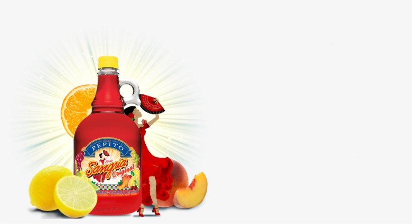 Become A Fan Of Pepito On Facebook - Glass Bottle, transparent png download