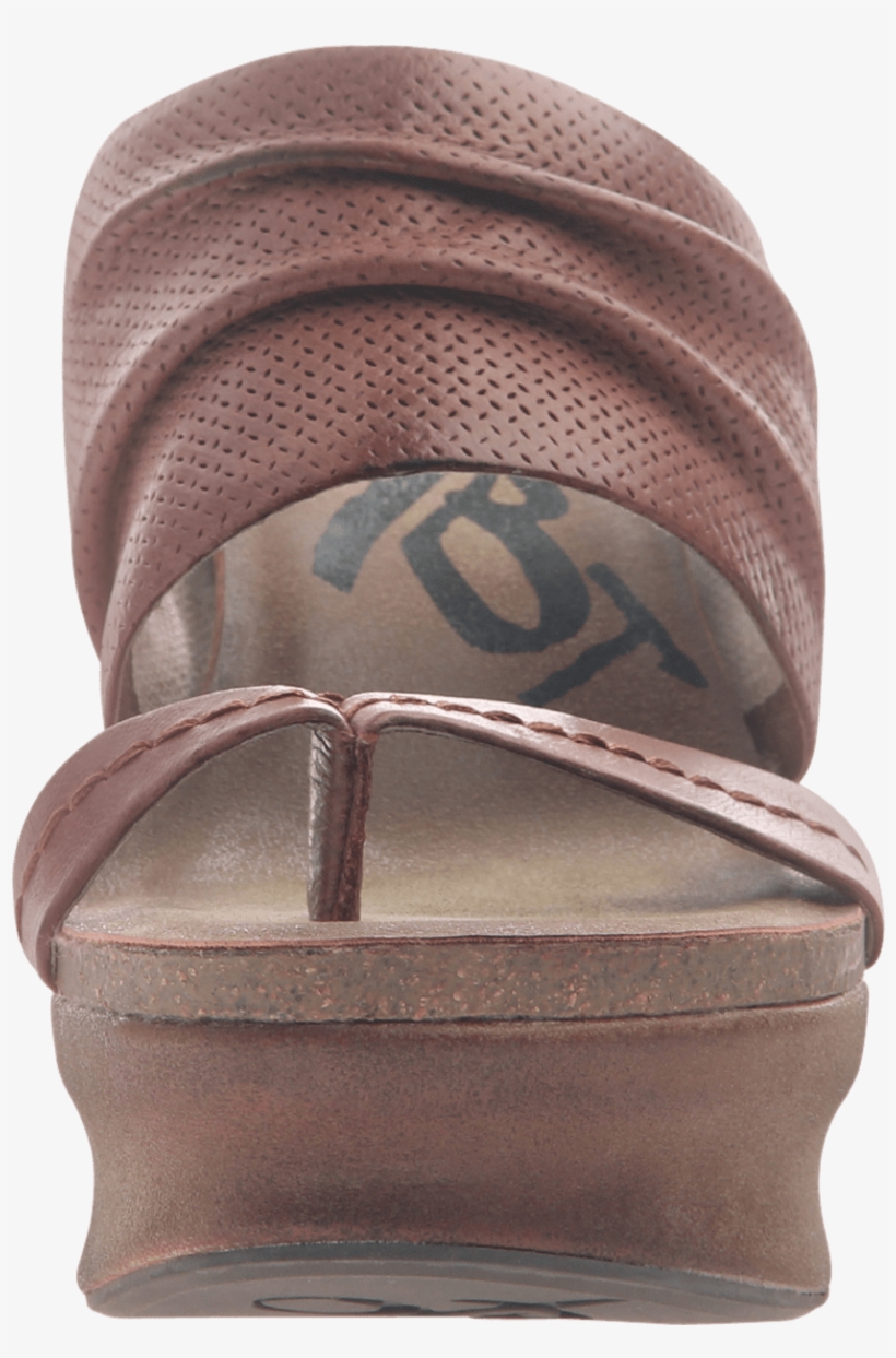 Womens Wedge Tailgate In Sangria Front View - Suede, transparent png download